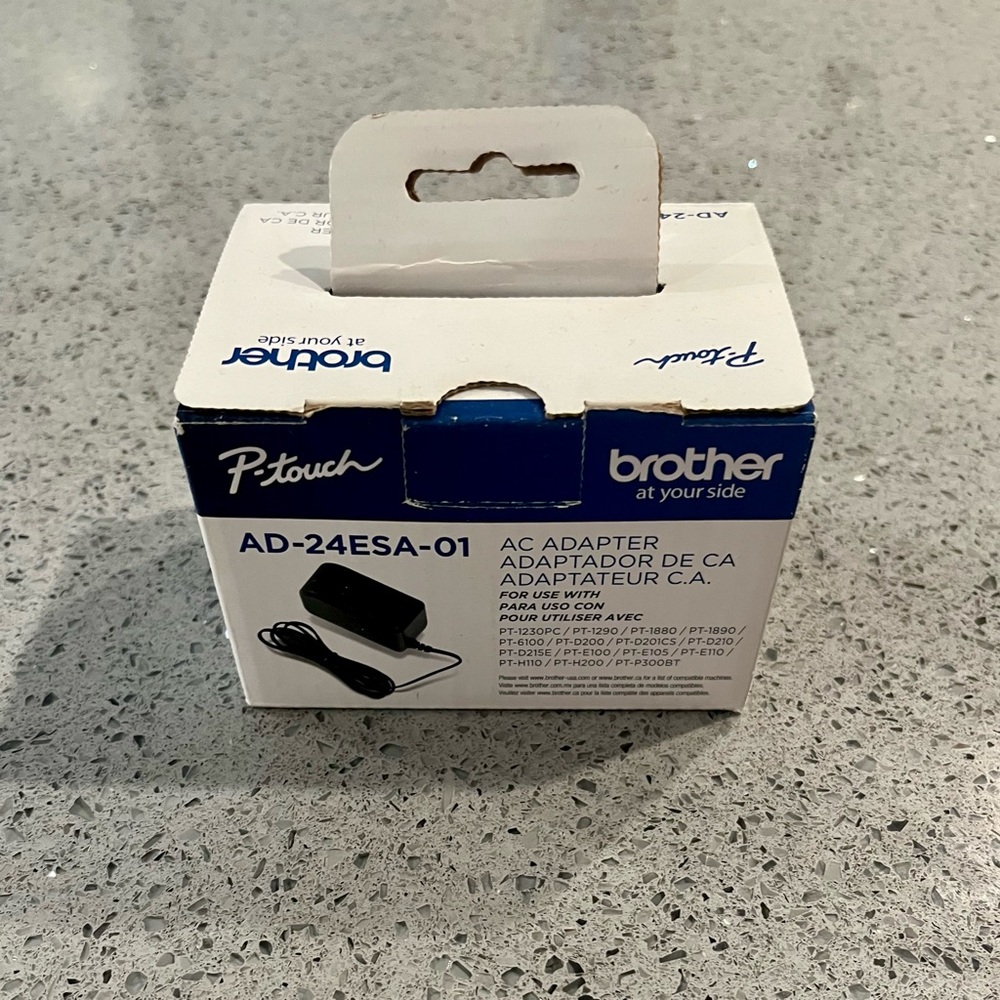 NWOT Brother P-touch Label Maker Power Cable